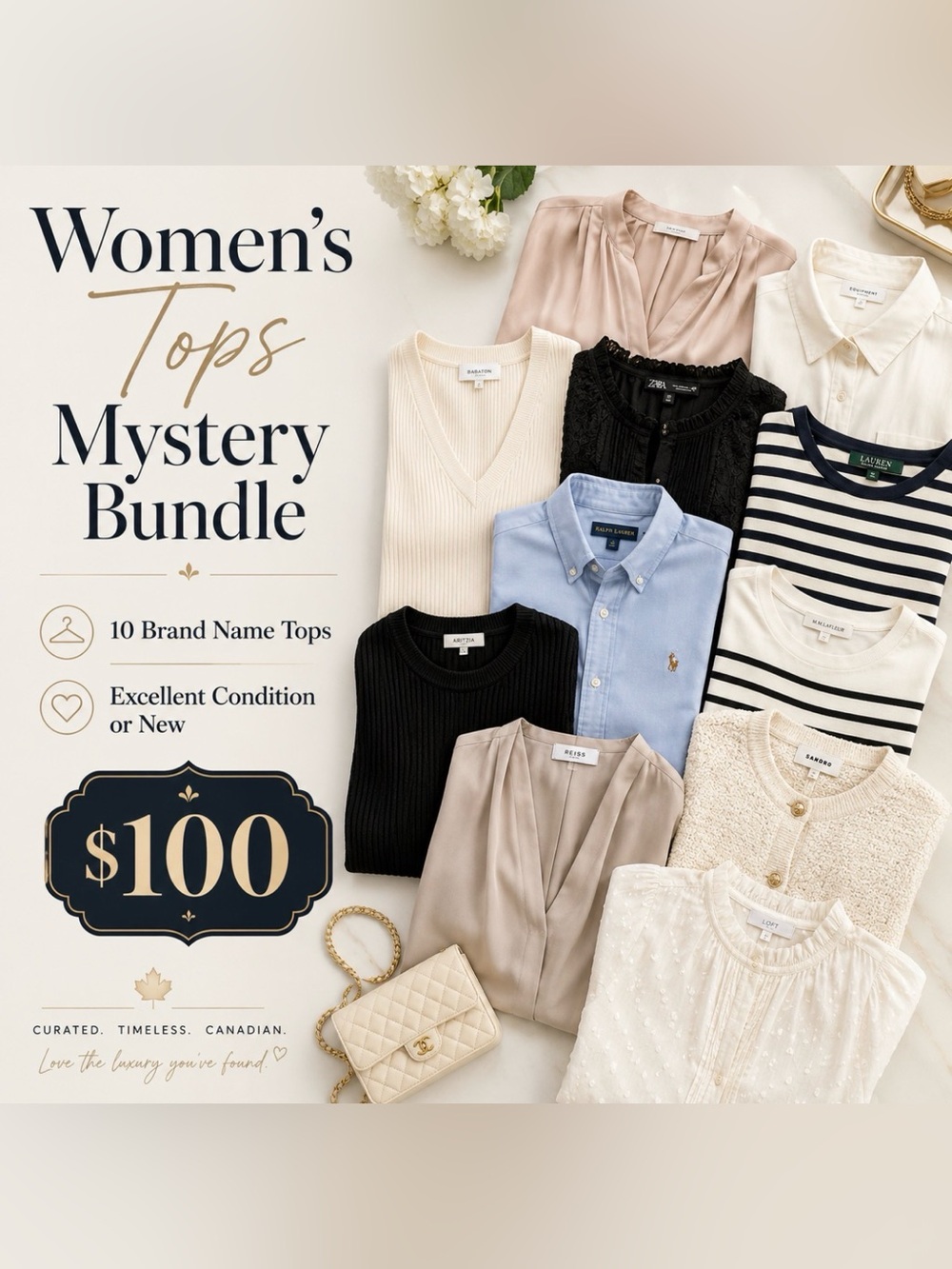 Women's Tops Mystery Bundle - Mix